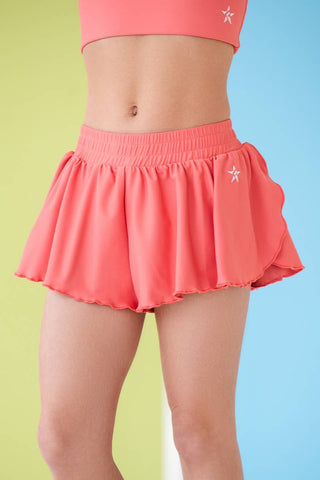 Flowy Athletic Short in Hyper Pink