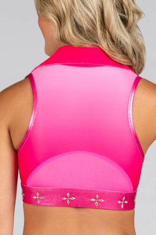 Paulette Sports Bra in Preppy Pink – Rebel Athletic
