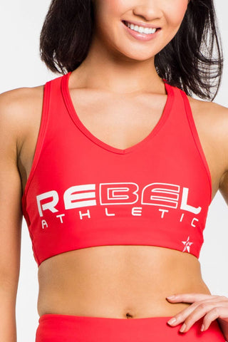 Vibe Sports Bra in Lava Lamp – Rebel Athletic