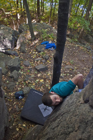 Jon Sedor bouldering