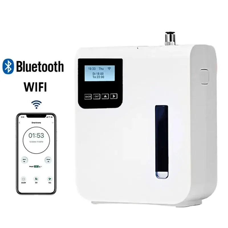 Essential Oil Aroma Diffuser Smart Bluetooth & WiFi Timing Automatic Fragrance Diffuser 300ML Home Hotel Fragrance Machine