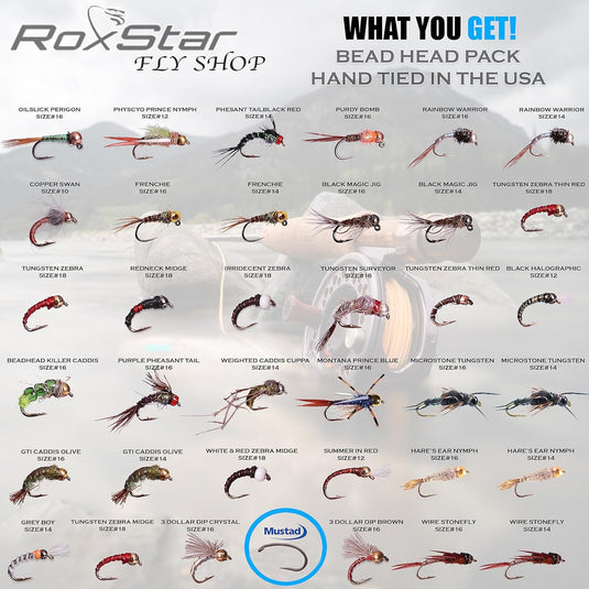 RoxStar Ultimate Fly Set Gift Bundle 175 Top Wet & Dry Flies for Trout –  RoxStar Fishing