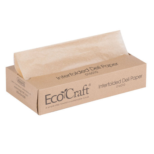 15 x 16 Natural Kraft Sandwich Wrap / Basket Liner EcoFriendly