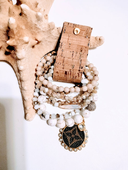 Bronze upcycled lv stack – GiGi's Boutique