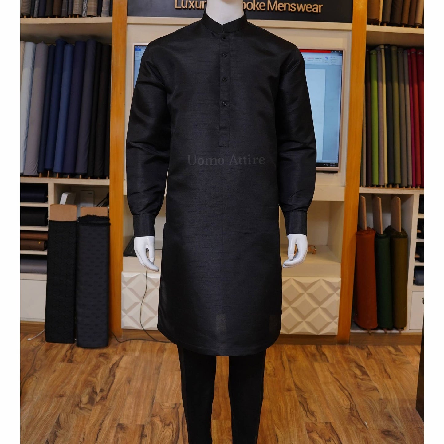Art Silk - Plain - Salwar Kameez: Buy Designer Indian Suits for Women  Online | Utsav Fashion