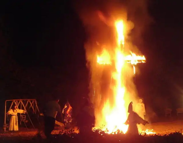 KKK Cross Burning