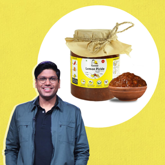 Shark Peyush Bansal loved our Lemon Pickle.