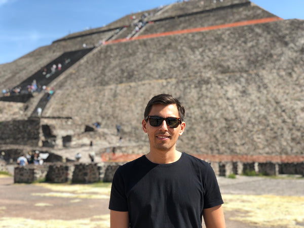 Teotihuacan Sonnenpyramide Mexiko