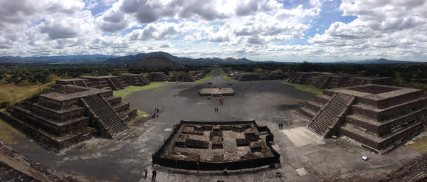 Teotihuacan, Ruinenstatt Pyramiden Mexiko Stadt