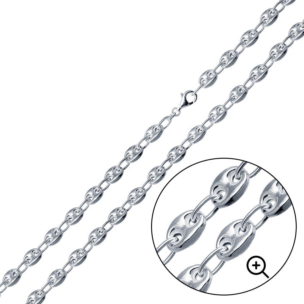 Puffed Mariner Chain 7.8mm - CH545 - silverpalacemexico product image