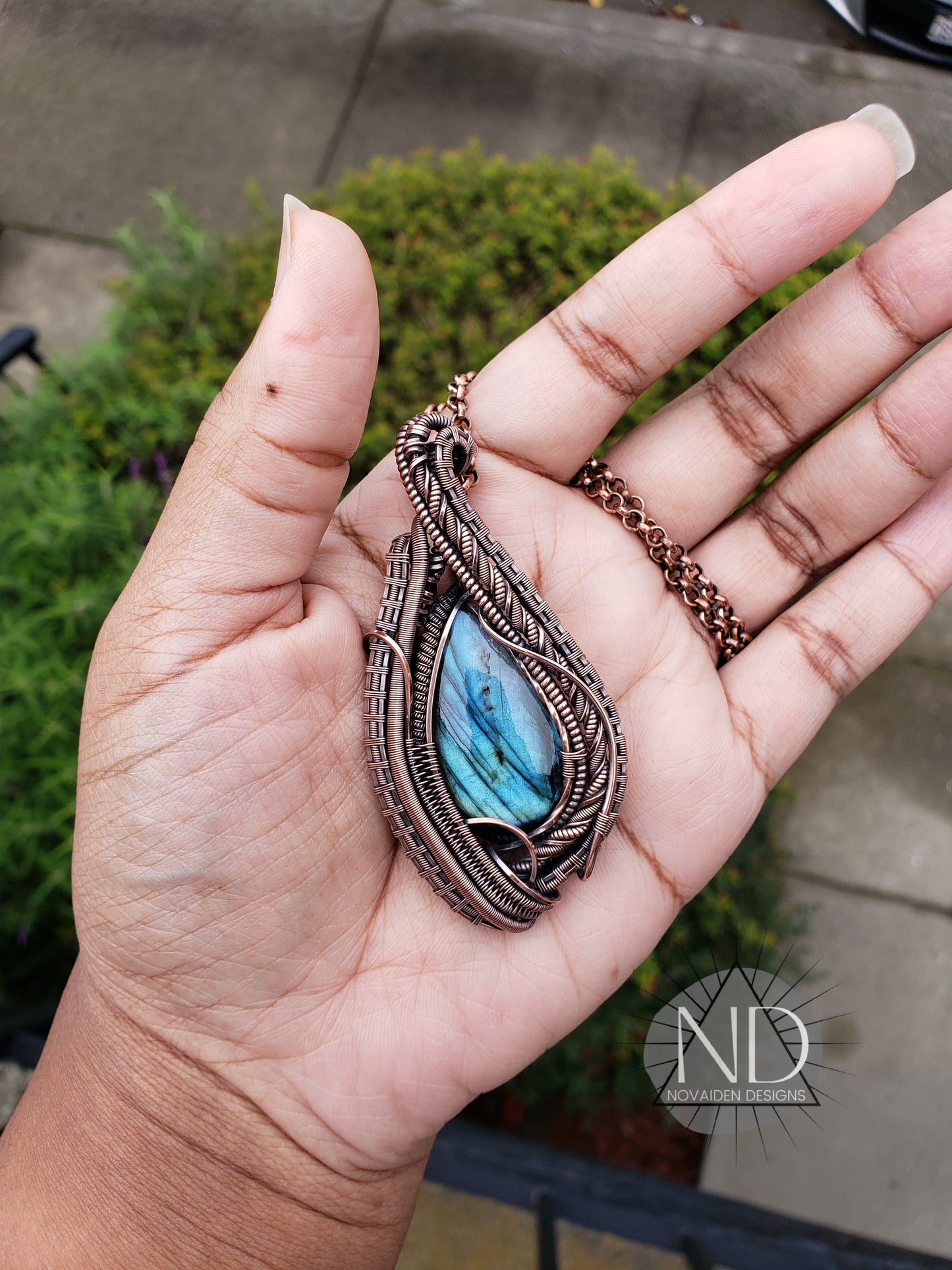 blue labradorite jewelry