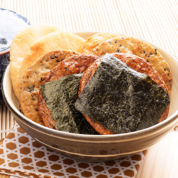 Assortment of Senbei Rice Crackers