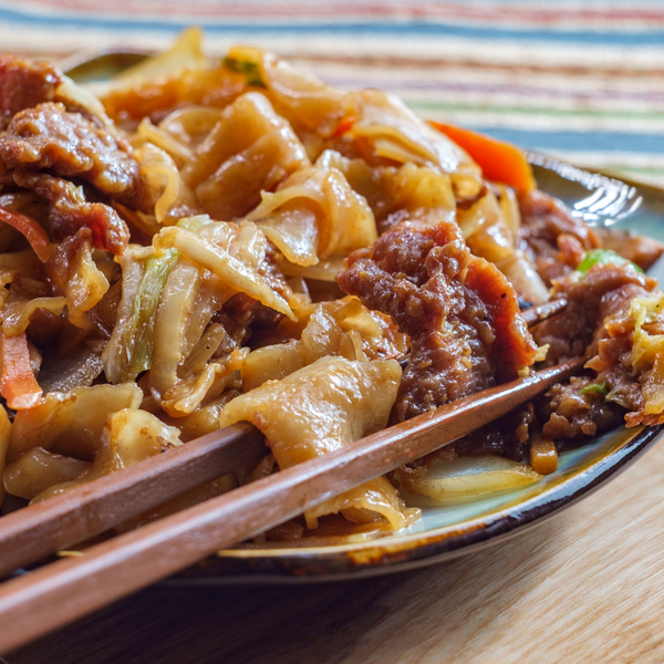 Beef Chow Fun, Stir-Fried Noodles