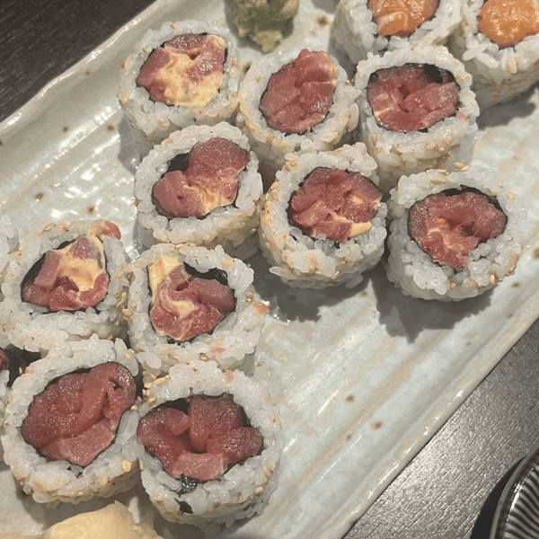 Cafe Japan Spicy Tuna Maki Rolls