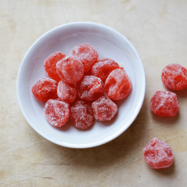 Candied dried kumquats