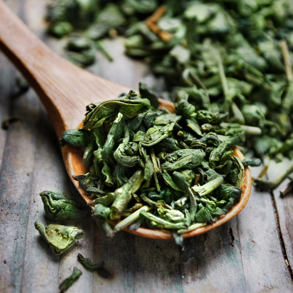 Chinese Green Tea Leaves