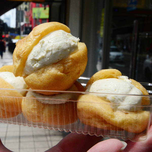 Durian Puffs (Malaysia)