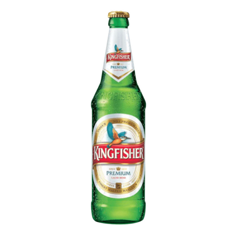 Kingfisher beer (Indian beer)