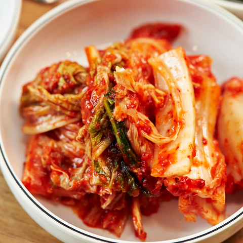 Korean Kimchi fermented vegetables
