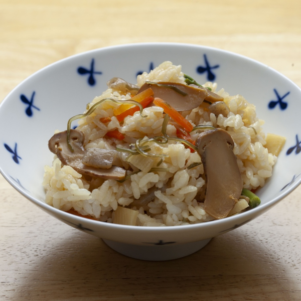 Seasonal Japanese rice dish