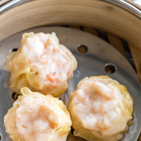 Shrimp and pork cup dumplings - Shumai