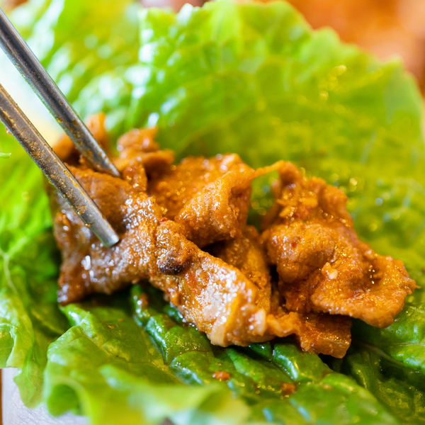 Ssam lettuce wrap