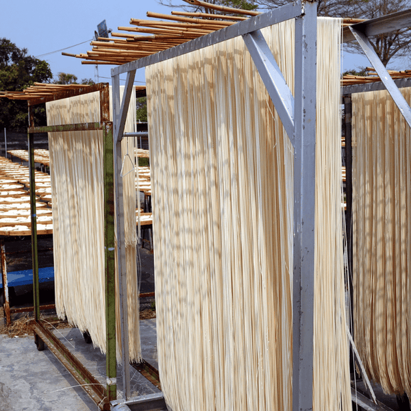 Sun-dried noodles in Taiwan