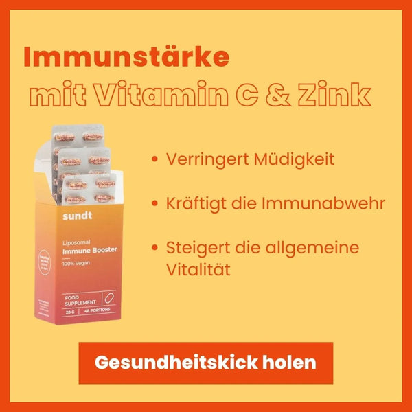 Vitamin C und Zink Kapseln