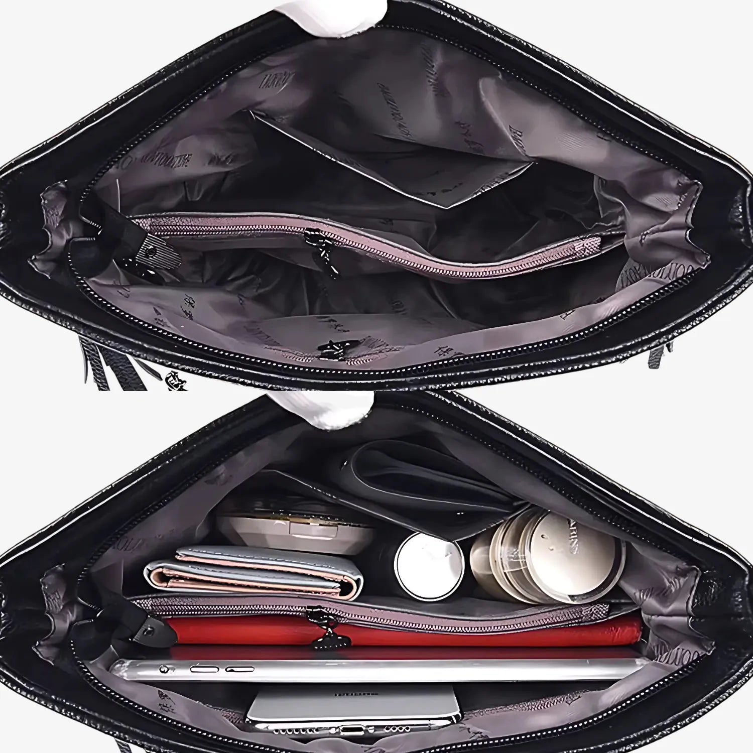 Paris Leather Crossbody Bag - material detail