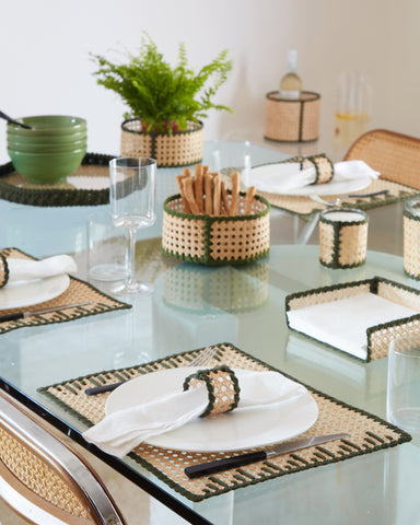 Wicker home collection by Alexandra Koumba