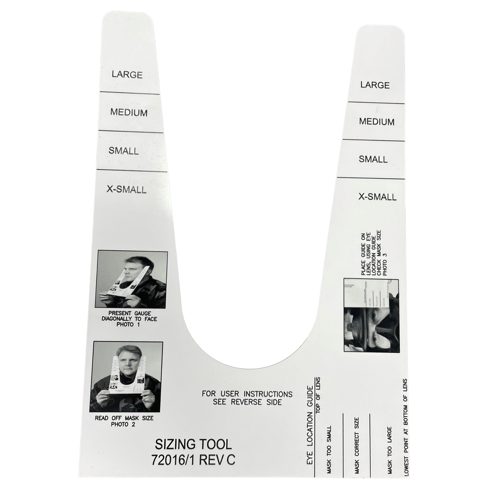 FM53/FM54 Face Sizing Tool - Avon Protection product image