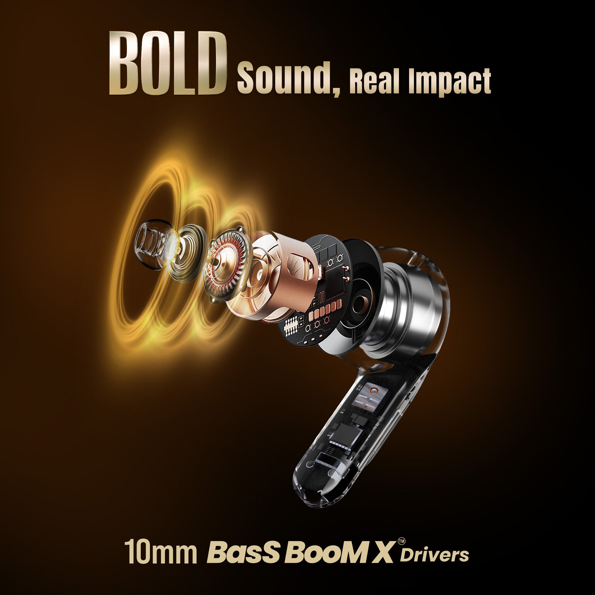 DwOTS BOLD - India's First TWS Earbuds Saffron Orange - Image 26