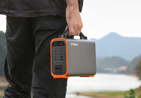 Update Version】CTECHi GT200 320Wh LiFePO4 Portable Power Station – ctechi -official