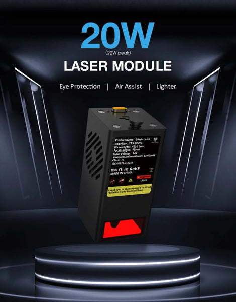 TwoTrees TTS-20 Pro 20W Laser Engraver