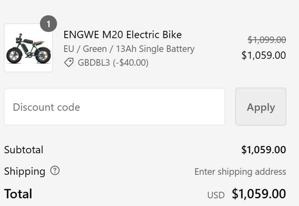 Engwe Engine M20 E-Bikes