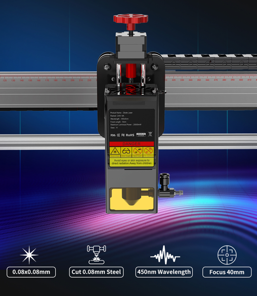 TwoTrees TTS-20 Pro 20W laser engraver