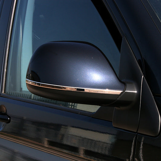 Renault Trafic campervan Wing Mirror Trims Stainless Steel – Van-X