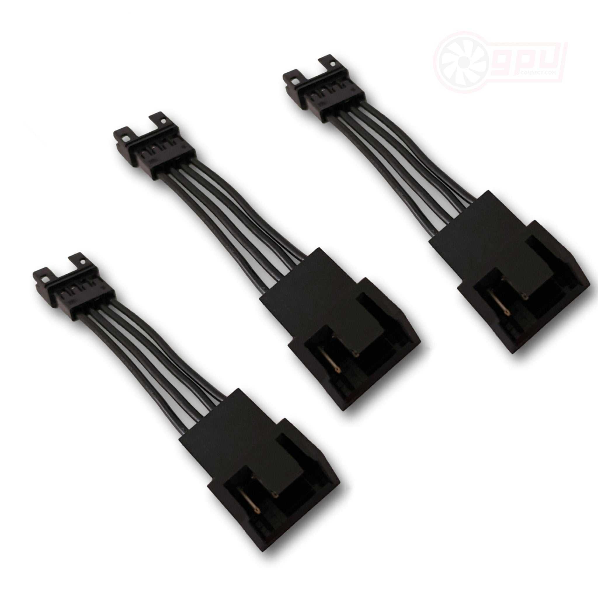 Gigabyte Waterforce Fan Replacement Adapter Cable 4-Pin for AORUS RTX 3090 4090 Ti - 3 Pack