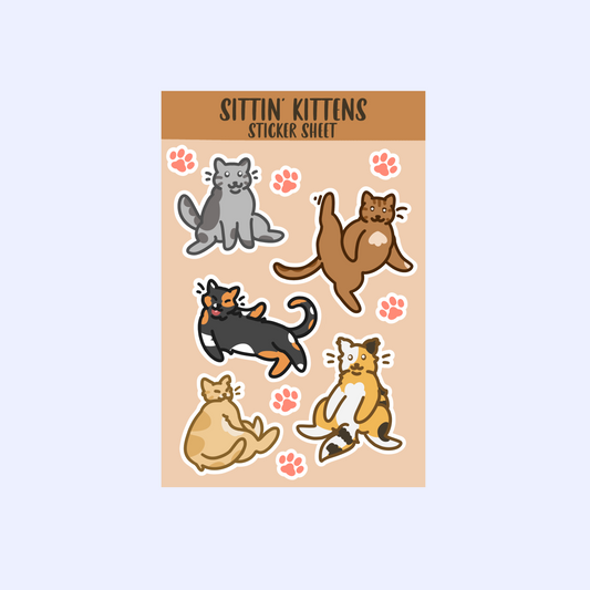 Little First Stickers Cats and Kittens