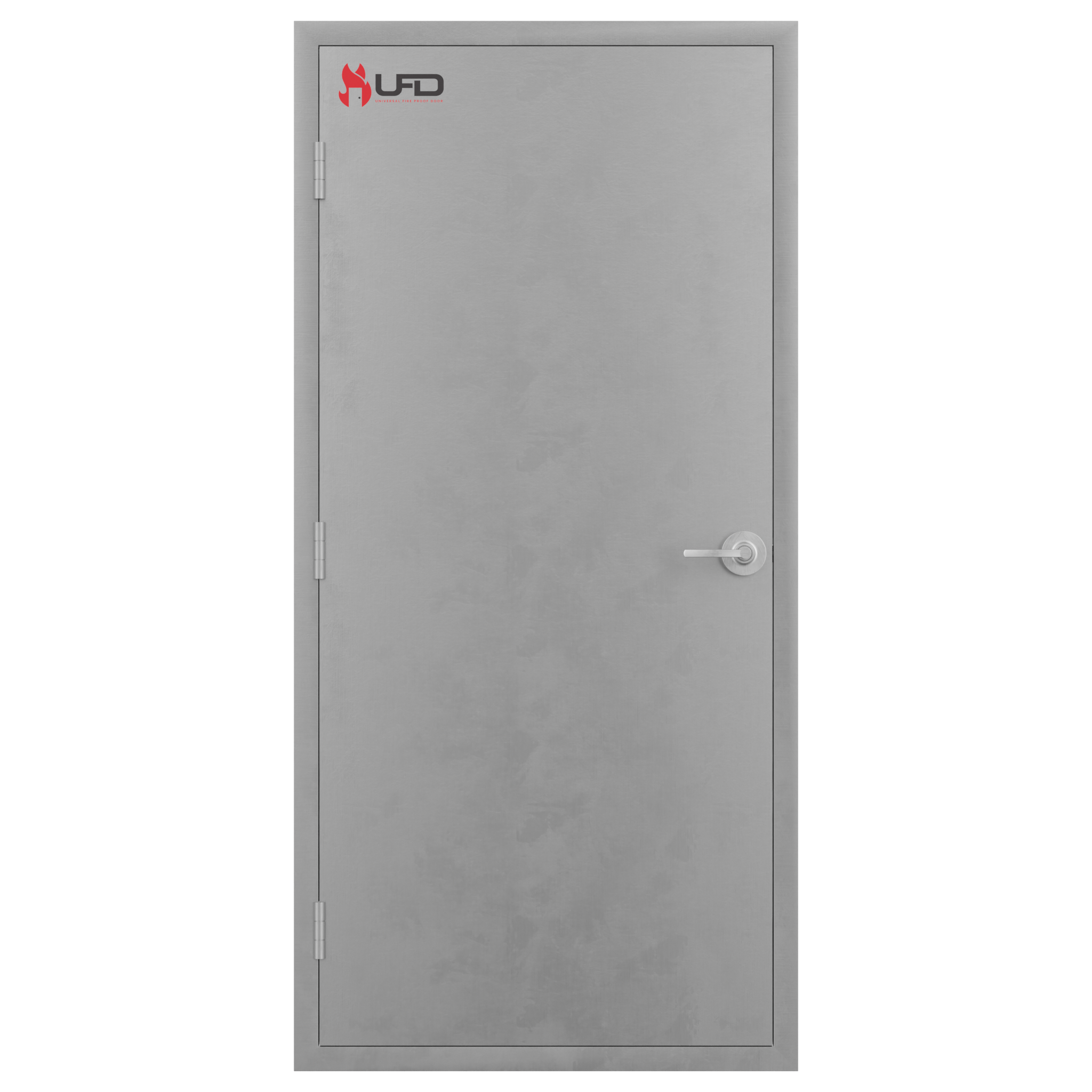 30 in. x 84 in. Hollow Metal Door With Welded Frame, and Hardware Included