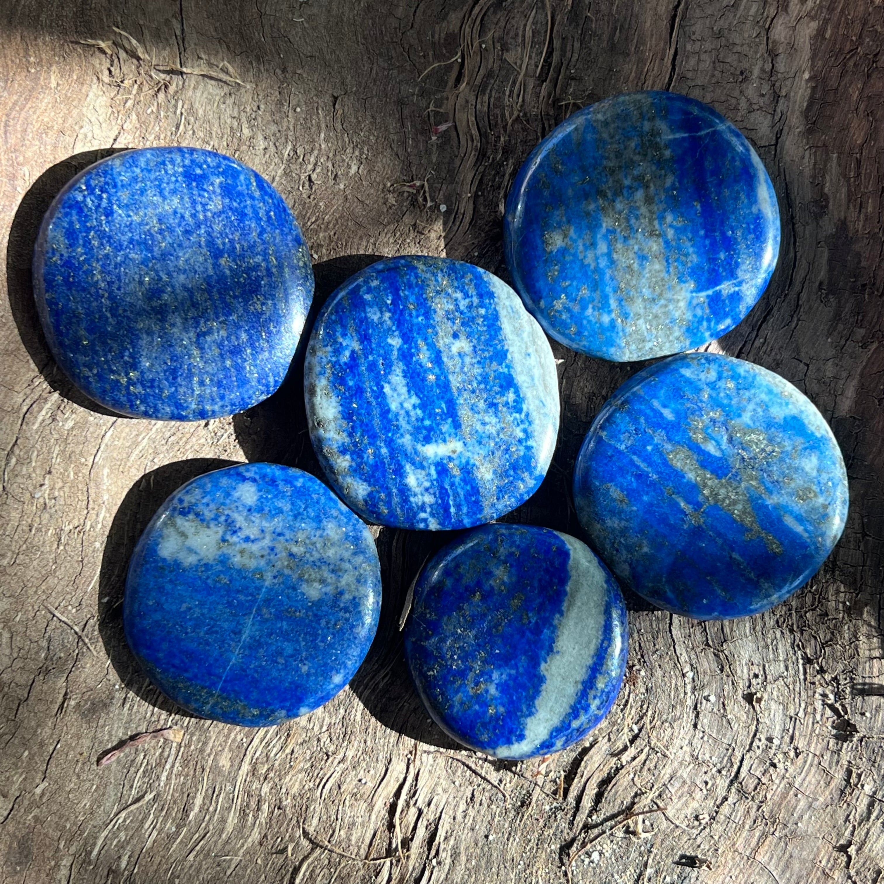 Lapis Lazuli palmstone 4-5 cm