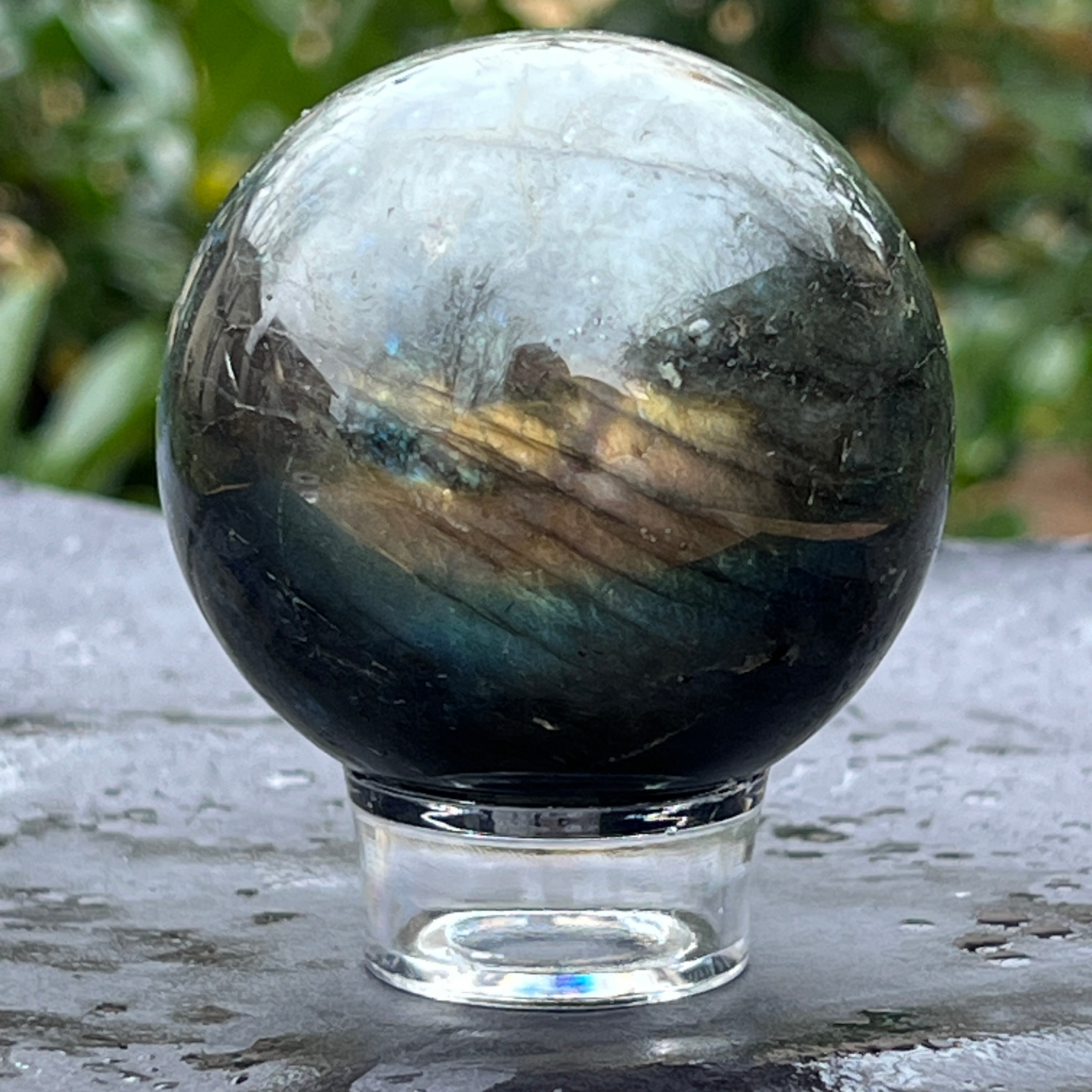 Sfera labradorit model 5