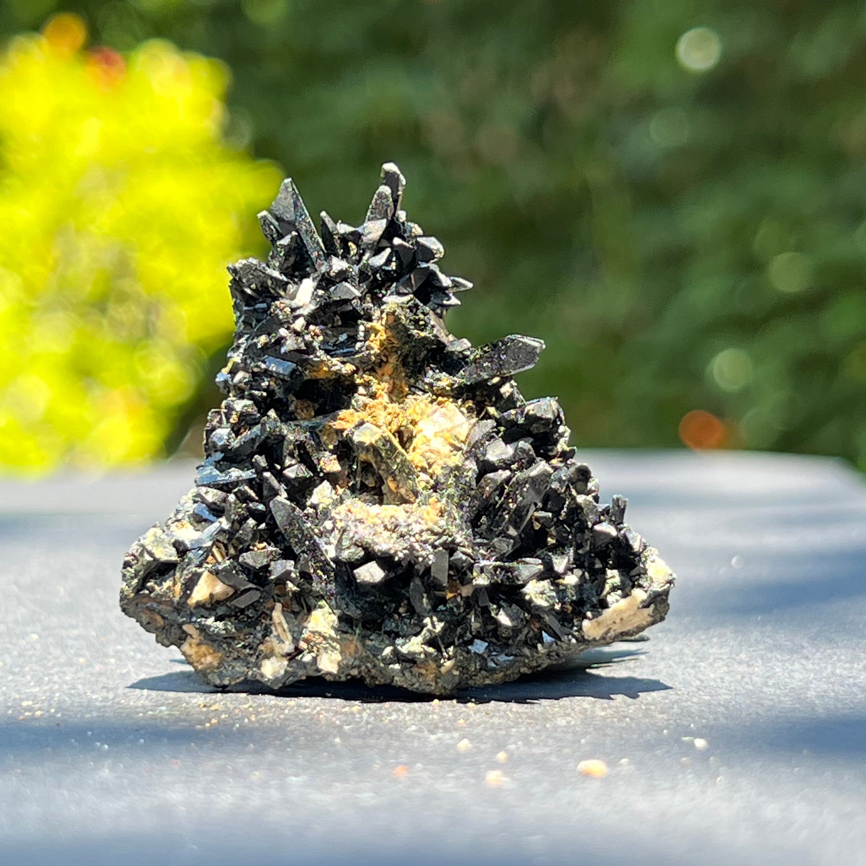 Cluster egirin mini cuart fumuriu/negru Zomba m9