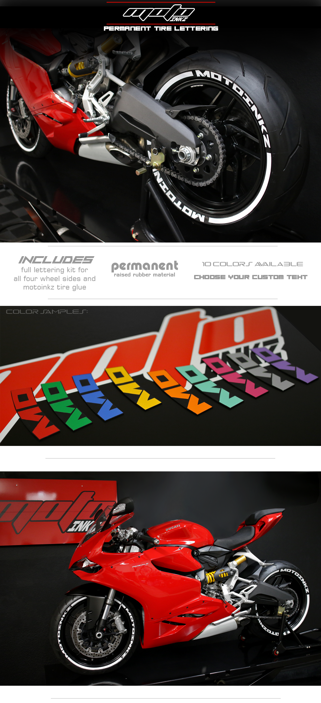 Permanent Tire Lettering Kit – MOTOINKZ