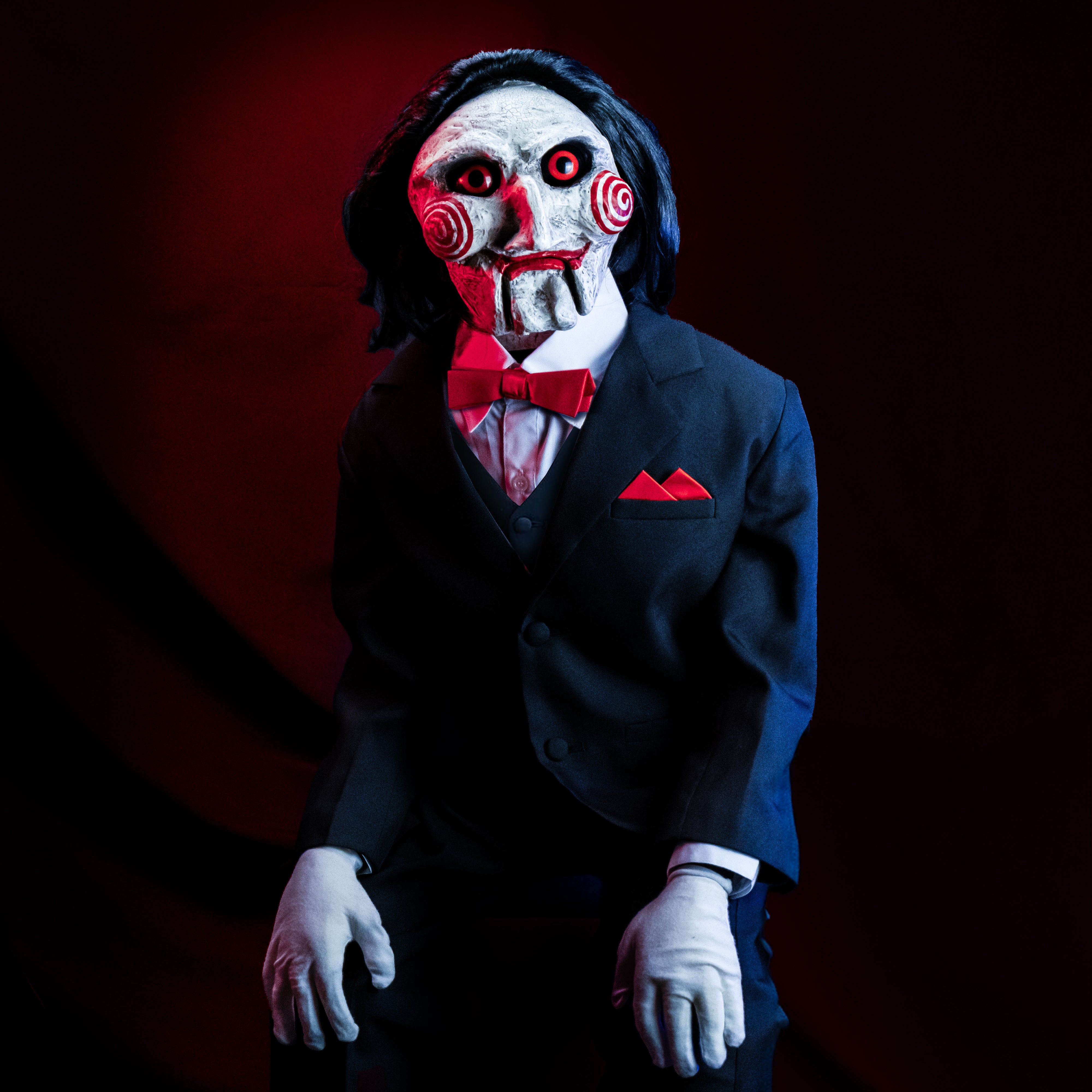 Saw - Billy the Puppet Deluxe Prop (w/ sound & motion) - Trick Or Treat Studios product image