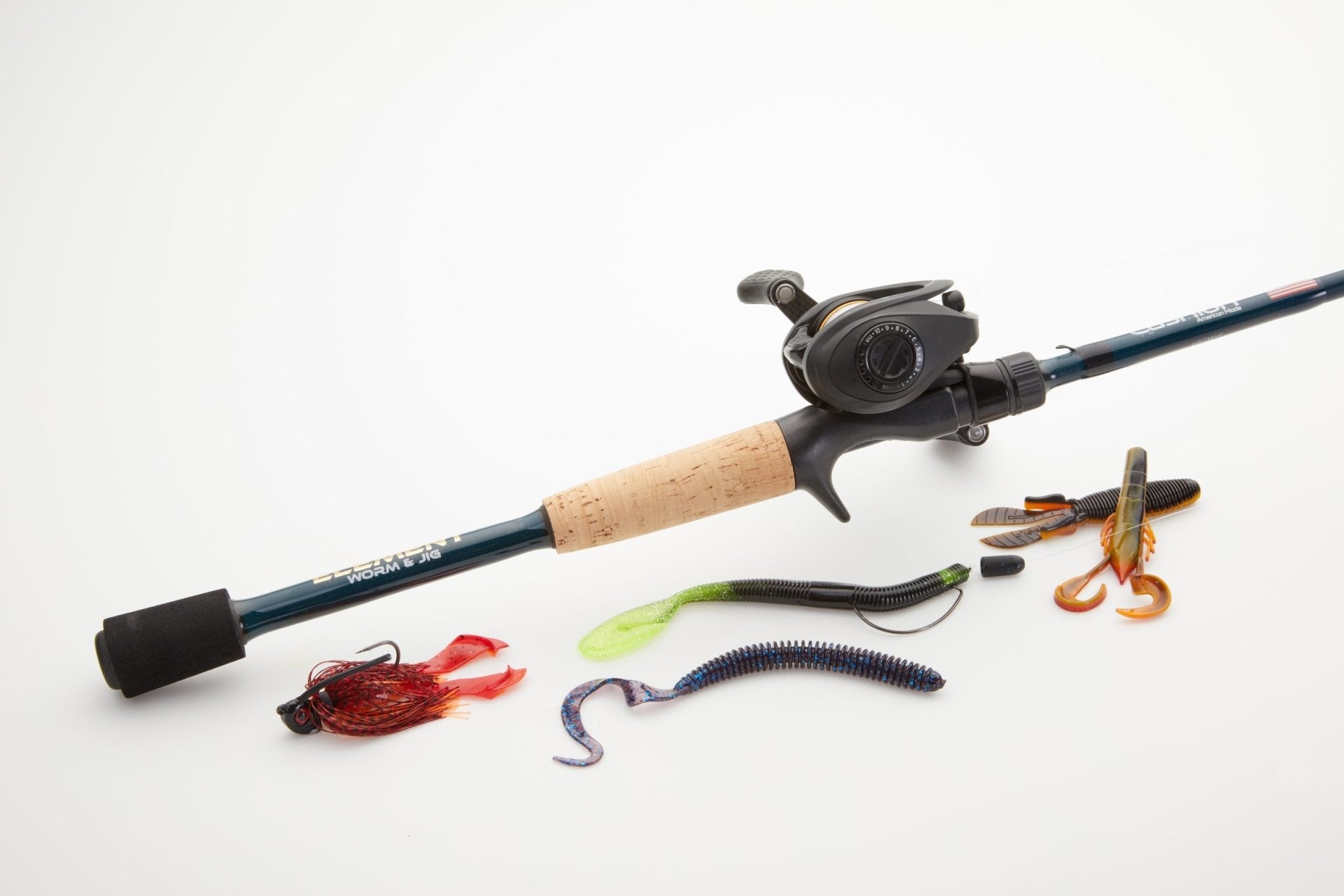 Cashion Elite Series Jig and Worm Casting Rods