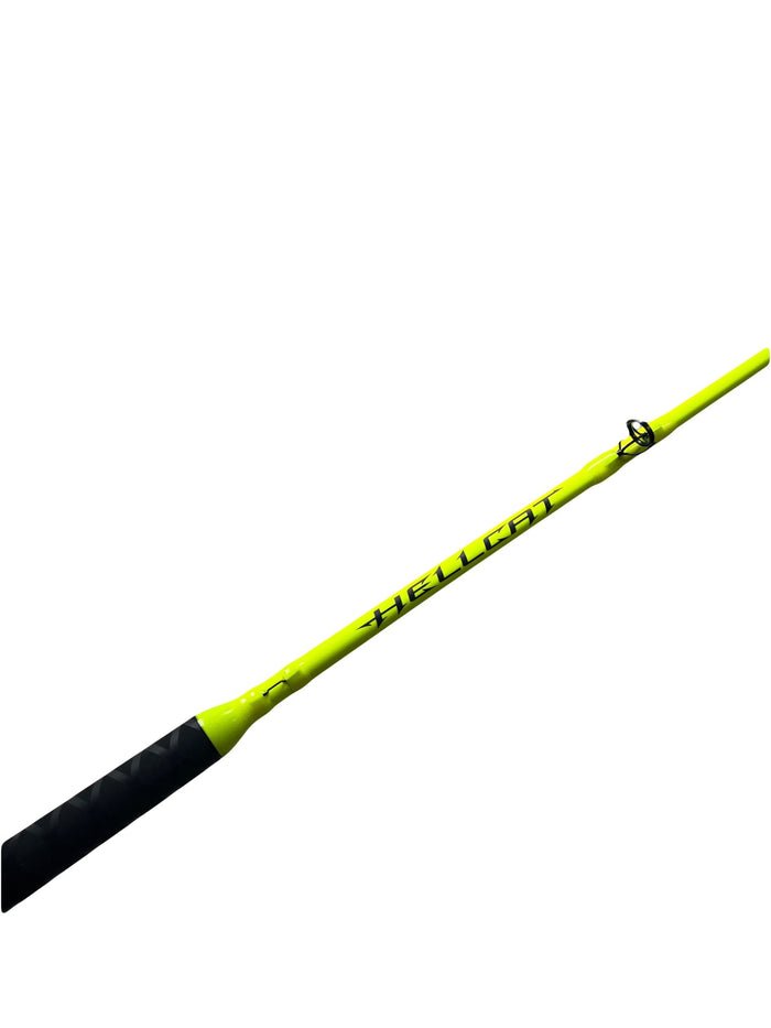 7'6 Catch the Fever Blue Hellcat Casting Rod