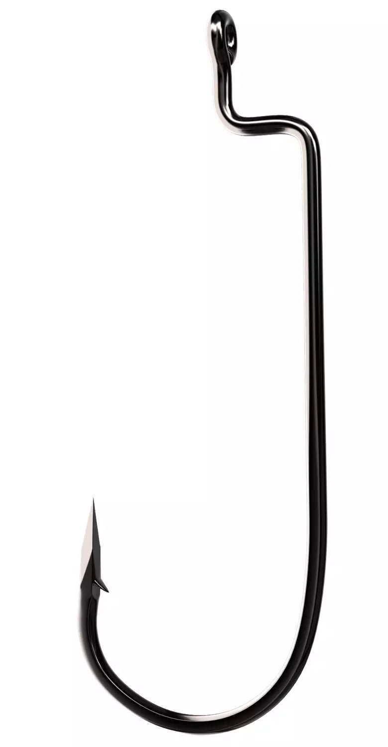 Eagle Claw 2/0 Trokar EWG Worm Hook Black