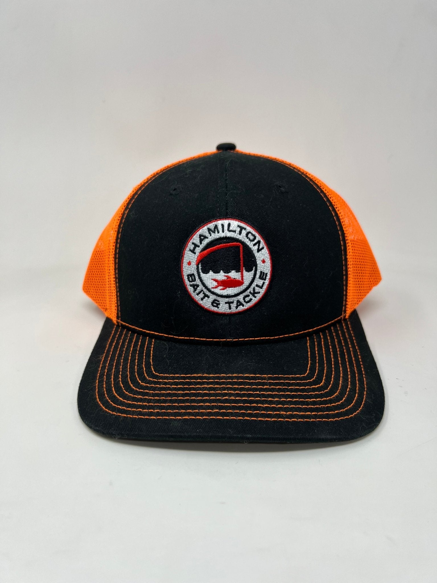 AFTCO Patch Trucker Hat/Blue Steel