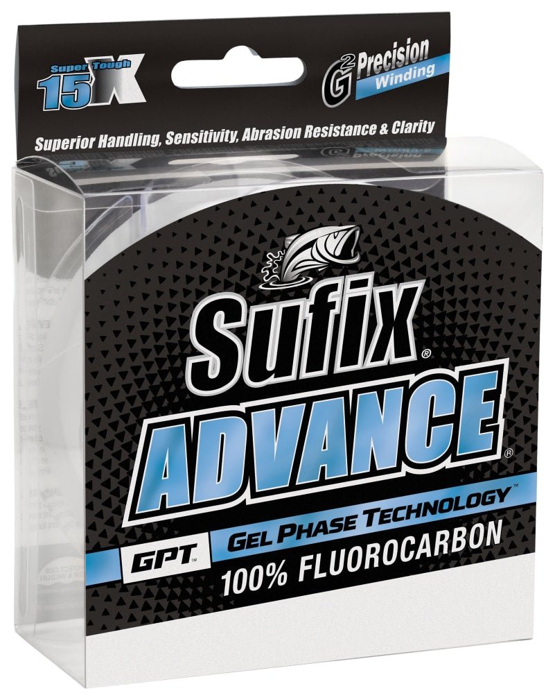 Sufix Advance Fluorocarbon Leader 30 lb Clear